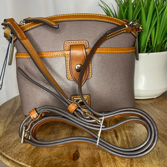 Dooney & Bourke - Domed Pocket Crossbody -Elephant - Picture 4 of 9